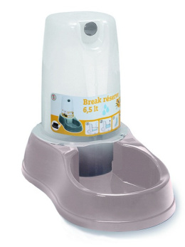 Dozownik wody 3,5 l – ZOLUX BREAK pudrowy róż, dla psa